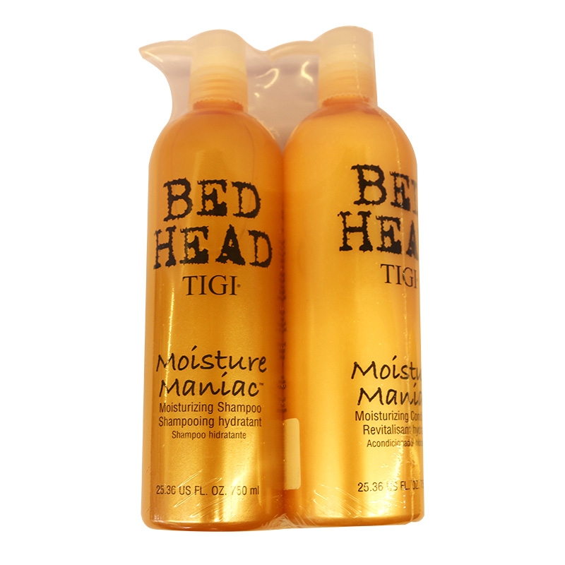 Tigi Bed Head Moisture Maniac Moisturizing Shampoo & Moisturizing 25.36oz(750ml) - savefavor