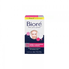 Biore Deep Cleansing Pore Charcoal Strips,14 count
