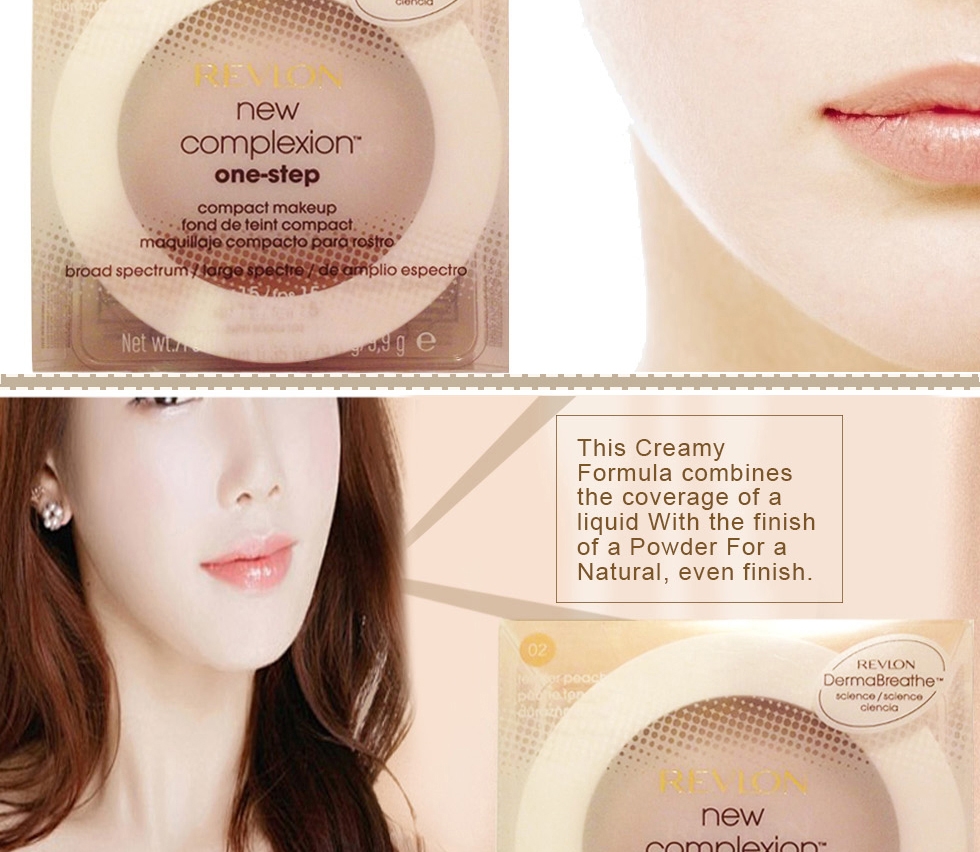 Revlon New Complexion One-step Makeup,Tender Peach - savefavor