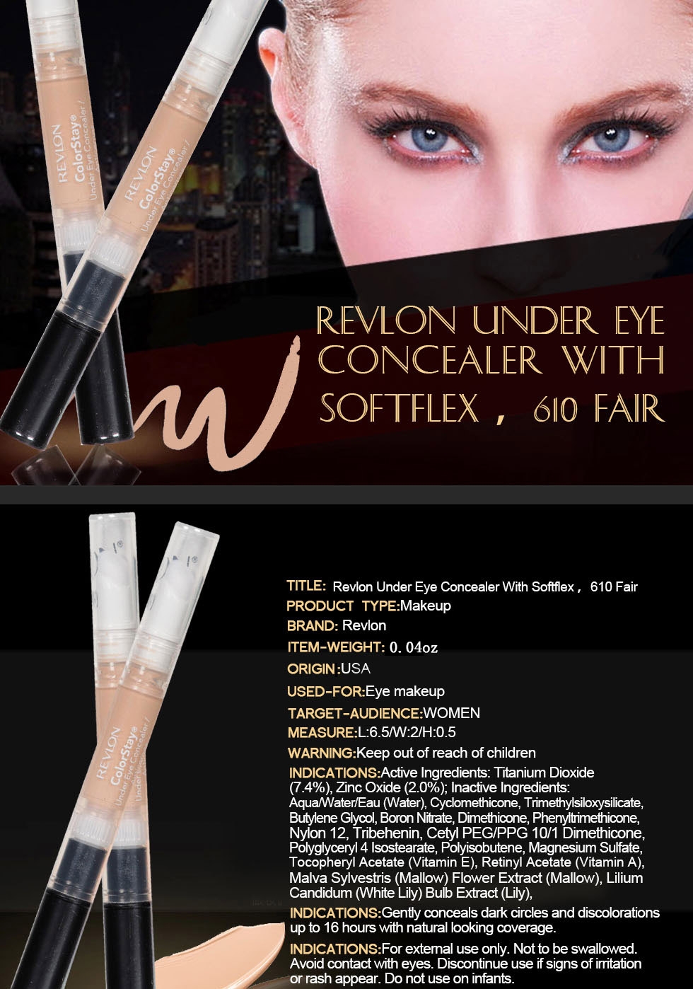 revlon under eye concealer