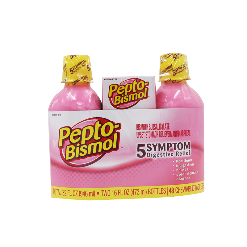 Pepto Bismol Triple Value Pack- Orginal - savefavor