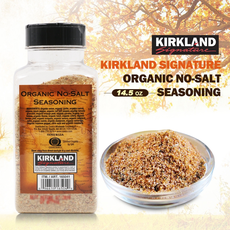 Kirkland Signature No Salt Organic Seasoning 14.5 oz