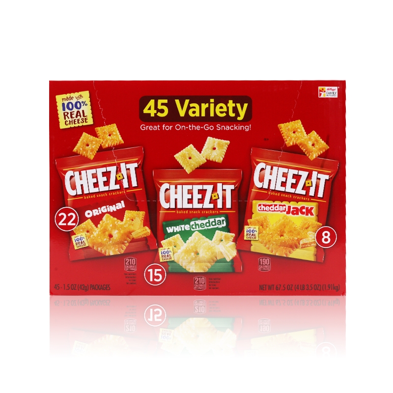 CheezIt Variety Pack (1.5 oz., 45 ct.)! savefavor