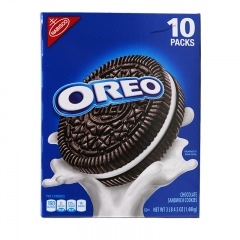 Nabisco Club Pack Sandwich Cookies, Nabisco Oreo Chocolate, 52.5 Ounce