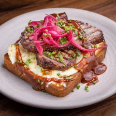 SANTA MARIA TRI TIP OPEN FACE SANDWICH